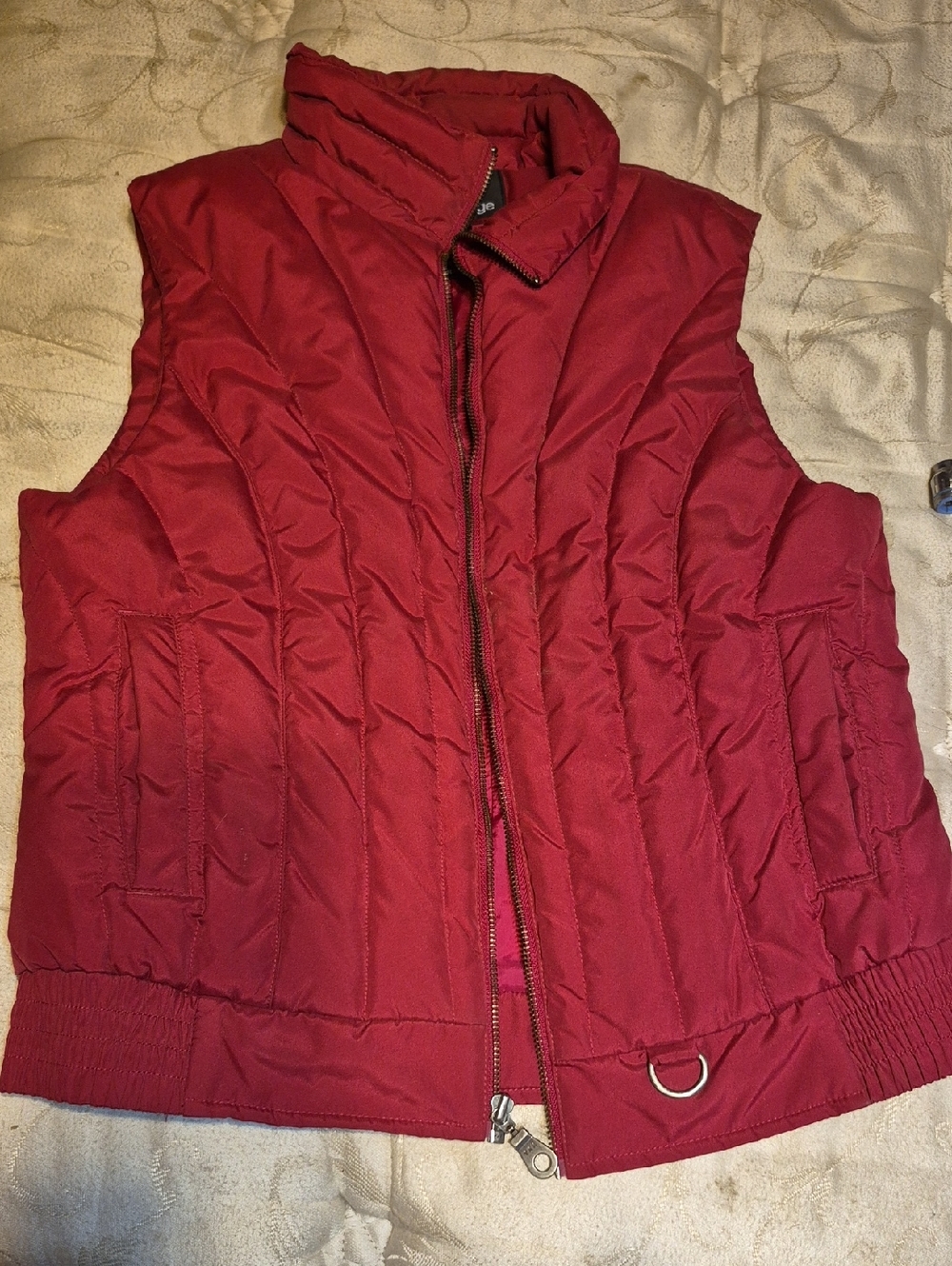 Classic Pink Quilted Women's Puffer Vest